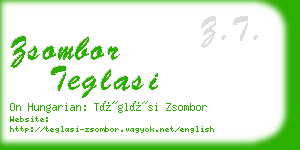 zsombor teglasi business card